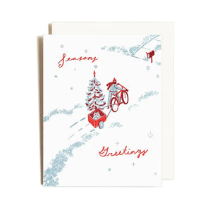 Seasons Greetings Card By Homework Letterpress