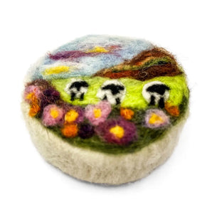 Sheep Field Felted Soap (various designs) By Magic of Wool