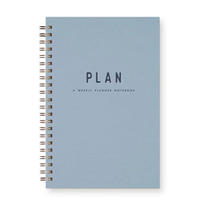 Simple Plan Weekly Planner Journal - Sky Blue By Ruff House