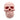 Skull Soy Wax Candle (various colours) By Bizarre Wicks