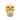 Skull Soy Wax Candle (various colours) By Bizarre Wicks