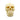 Skull Soy Wax Candle (various colours) By Bizarre Wicks