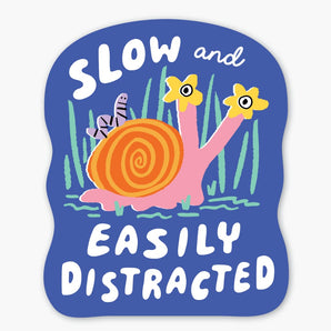 Slow Snail Sticker By Party