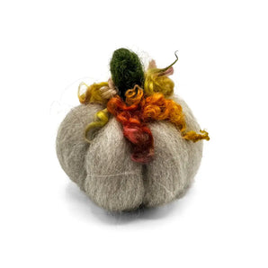Small Grey Pumpkin By Magic of Wool