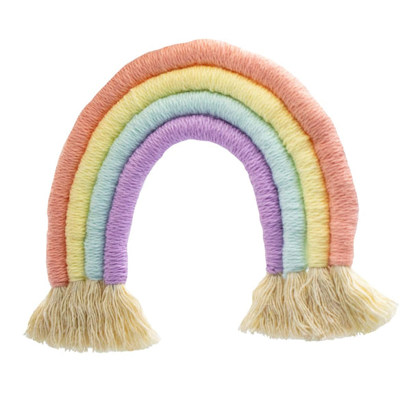 Small Macrame Rainbow Wall Hanging (various colours) By Beta