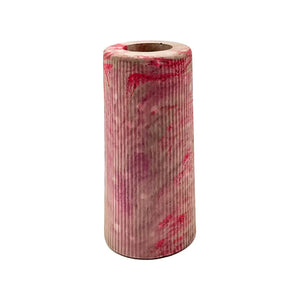Small Ribbed Cylinder Concrete Vase (various colours) By CG