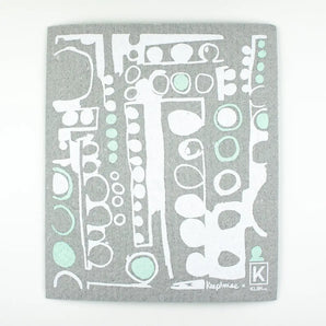 Small Swedish Dishcloth - Collage (various colours)