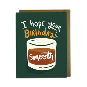 Smooth Birthday Card By Kat French Design