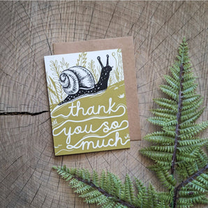 Snail Thank You Card By ilikesara | art + goods