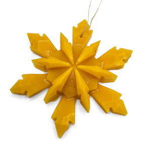 Snowflake Beeswax Ornament By Horsman’s Hearth