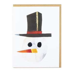 Snowman Collage Card By A. K. Doak