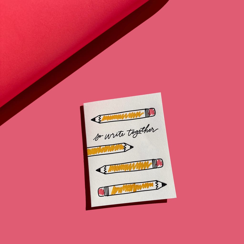 So Write Together Card By Ink Meets Paper