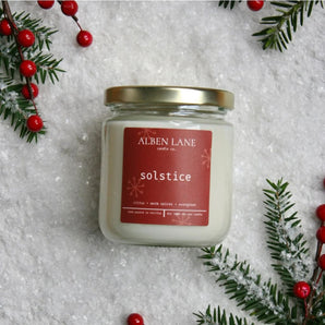 Solstice 8oz Soy Candle By Alben Lane