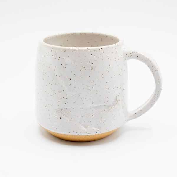 Speckled White Mug (various designs) By Union Street Pottery