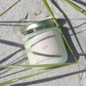 SPF 8oz Soy Candle By Alben Lane