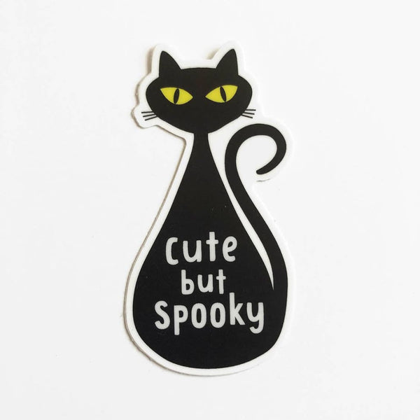 Spooky Kitty Sticker By Graphic Anthology