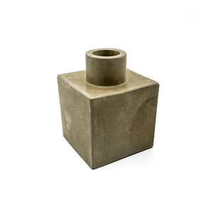 Square Low Concrete Vase By CG Watercolors &