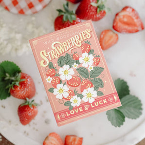 Strawberries Seed Packet By KDP Creative Hand Lettering