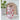 Strawberry Daisy Glass Cup w/ Lid & Straw By Glitter Paper