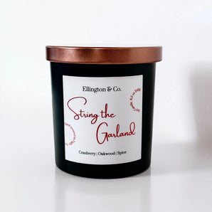 String The Garland 8.5oz Soy Candle