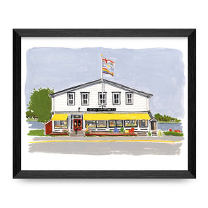 Sunday at the Bakery (LaHave Exterior) 8x10 Print By Kat