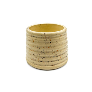 Sunkissed Ribbed Tumbler By Forms Ceramics