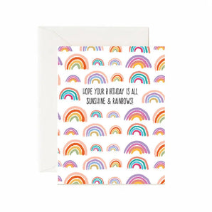 Sunshine & Rainbows Bday Card By Jaybee Design