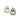 Surprised Ghost Outline Earrings By Printedmel
