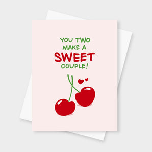 Sweet Cherry Couple Card By Inkwell Originals