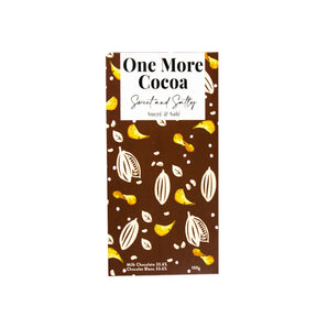 Sweet & Salty Potato Chips Milk Chocolate Bar By One More