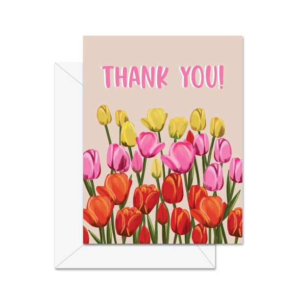 Thank You Tulips Card By Jaybee Design