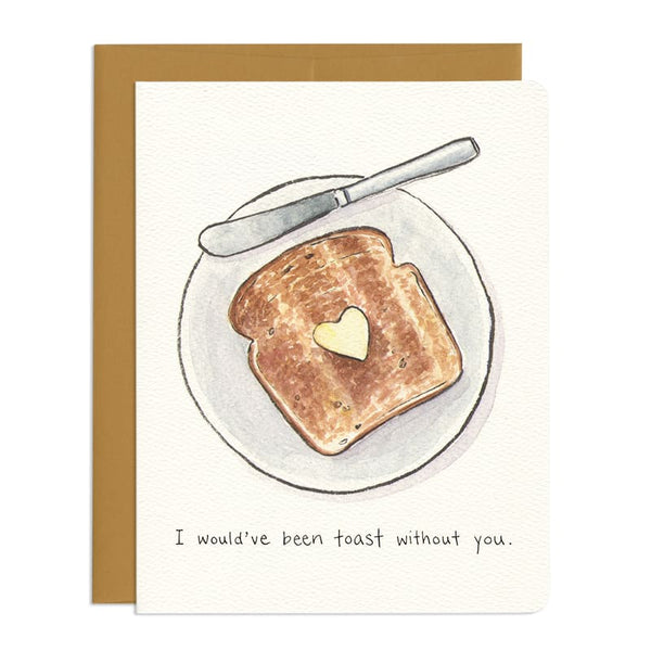 Thankful Toast Card By Gotamago