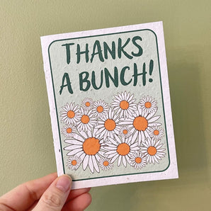 Thanks A Bunch Seed Card By hi love. greetings
