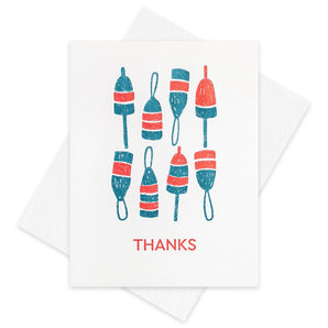 Thanks Buoy Card 5 Pack By Inkwell Originals