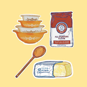 The Baker Sticker Pack By Ren Design