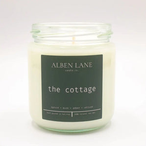 The Cottage 8oz Soy Candle By Alben Lane