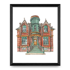 The Power House 8x10 Print By Janna Wilton Art