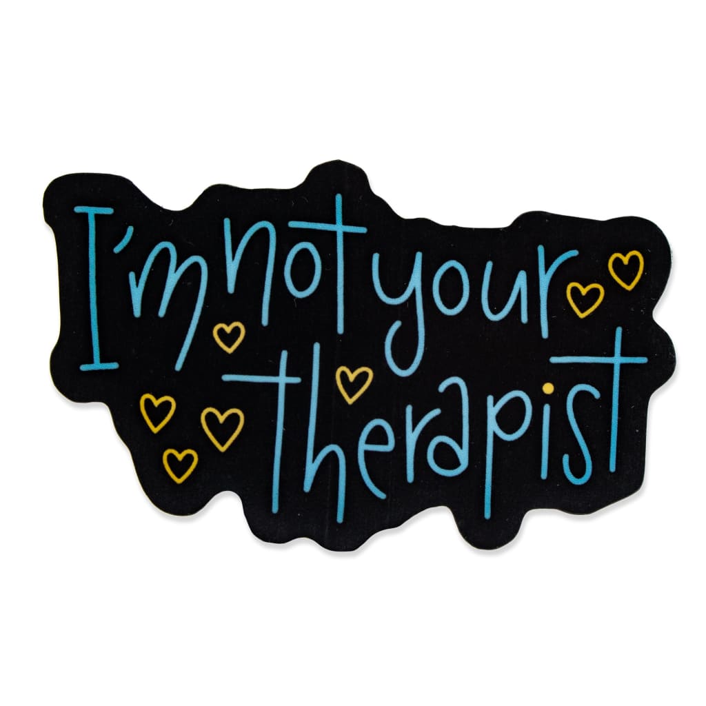 Therapist Sticker By Kate Leth