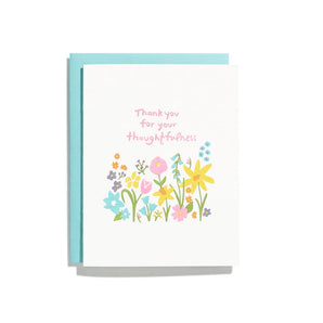 Thoughtfulness Card By Shorthand Press