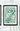 Three framed botanical prints with green linocut designs on white paper, each enclosed in a sleek black frame.