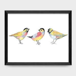 Three Little Birds 8x10 Print By Sarah Duggan Creative Works