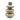 Tiered Three Ring Concrete Vase By CG Watercolors &