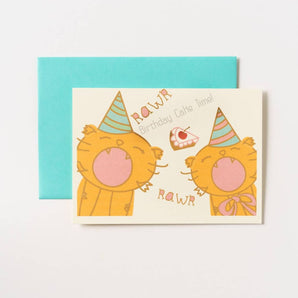 Tiger Cub Birthday Card By I Loot Paperie