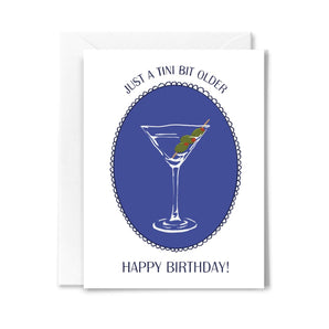 Tini Bit Older Birthday Card By Studio Conroy