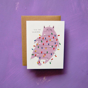 ’Tis the Season Cat Card By Badger & Burke