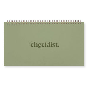 To Do Weekly Planner - Aloe Green (Undated) By Ruff House