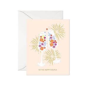 To the Happy Couple Card By Linden Paper Co.