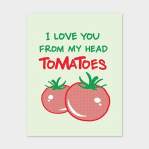 Tomato Love Card By Inkwell Originals