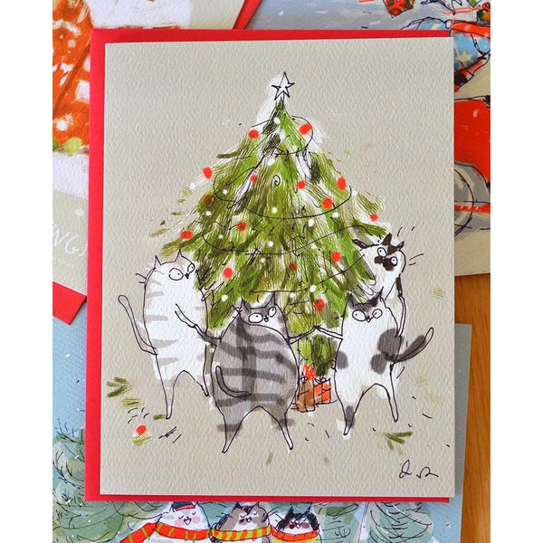 Tree Dance Card By The Dancing Cat