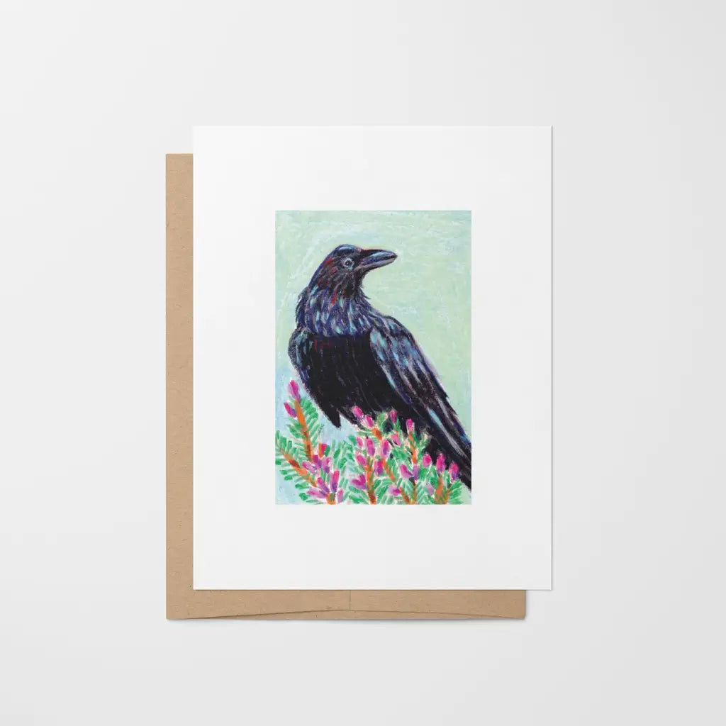 Treetop Raven Card - Bryanna Chapeskie - Inkwell Modern – Inkwell ...